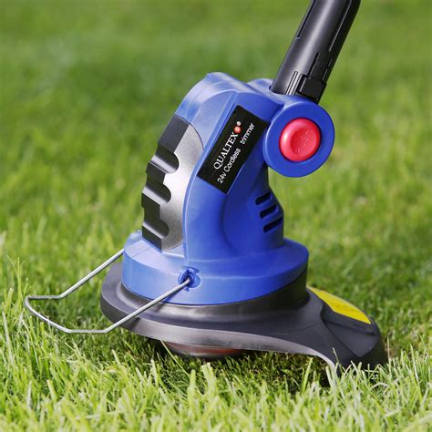 Qualtex 24v Cordless Garden Grass Trimmer Telescopic Lawn Edge Cutter GDN111 5057726981996 | eBay