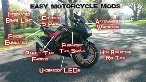 Top 8 Fast and Easy Motorcycle Mods | HubPages