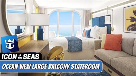 Icon of the Seas | Ocean View Large Balcony Stateroom Tour | Royal ...