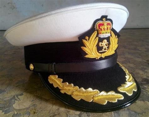 CUNARD QUEEN MARY 2 SHIP CAPTAIN HAT WHITE CLOTH NEW SIZE 57 TO 60, HI Quality, COLUMBIA ...