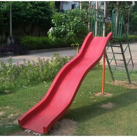 Fiber and Iron Kids Outdoor Slide, For Outdoor,Playground, Age Group: 4 ...