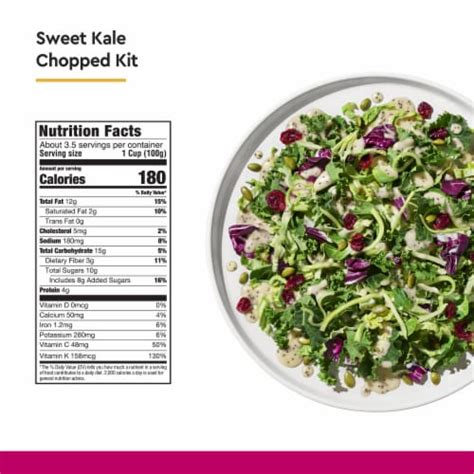 Taylor Farms® Sweet Kale Chopped Salad Kit, 12 oz - Smith’s Food and Drug