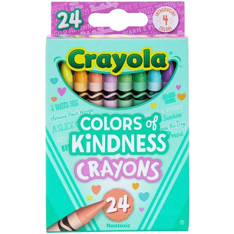 Crayola Colors of Kindness Crayons - Multi - 24 / Pack - One Stop Rochester