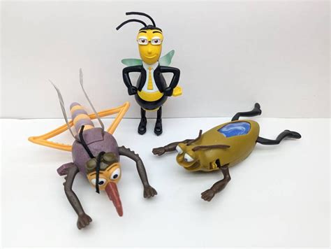 The Bee Movie Mcdonald's Toy Lot of 3 Mooseblood Mosquito - Etsy