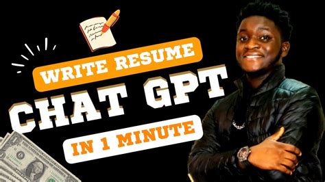 How To Use Chat Gpt To Write A Resume || Step By Step Tutorial - YouTube