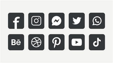 Facebook Instagram Youtube Logo Vector Art, Icons, and Graphics for ...