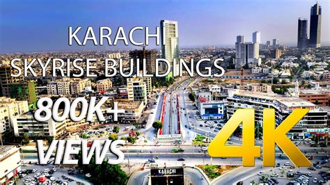 Karachi Skyline Montage Aerial 2020 Part 2 - 4K Ultra HD - Karachi Street View - YouTube