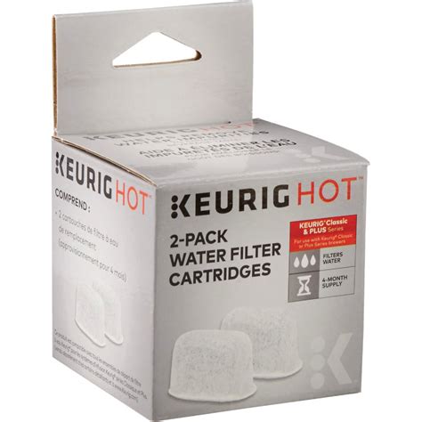 Keurig 5000052730 Keurig Hot 2-Pack Water Filter Cartridge - Family ...