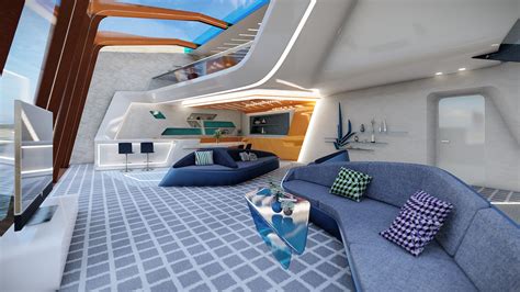 INTERIOR YACHT DESIGN on Behance