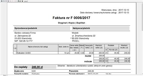 Fakturowanie – wapro fakturka START 365