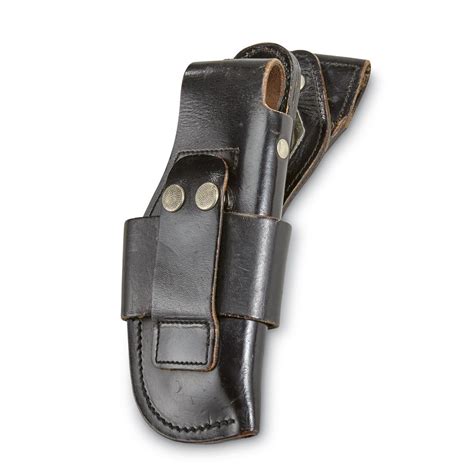 German Military Police Surplus Sig P225 Leather Holster, Used - 671166, Holsters at Sportsman's ...