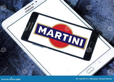 Martini Vermouth Brand Logo Editorial Photography - Image of birra, budweiser: 116278172