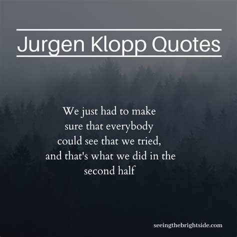 100+ Jurgen Klopp Quotes On Leadership - 2025