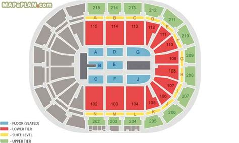 Manchester Arena Seating Map – Verjaardag Vrouw 2020