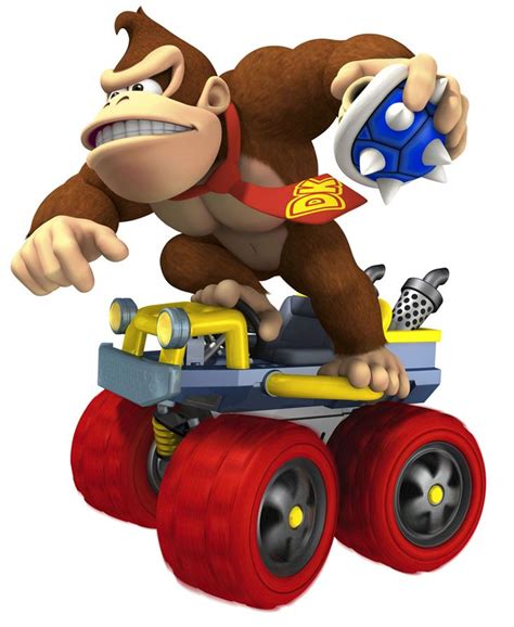 Donkey Kong Art - Mario Kart 7 Art Gallery | Mario kart, Donkey kong, Super mario kart