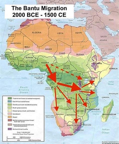 Independent Researcher on Instagram: “The migration of the Bantu people ...