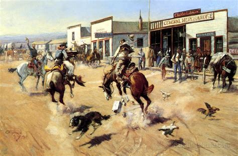 Viático de Vagamundo: Cowboys by Charles Marion Russell