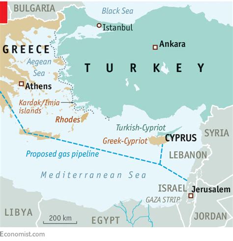 Turkey and Greece ratchet up tension in the Mediterranean - Rough seas