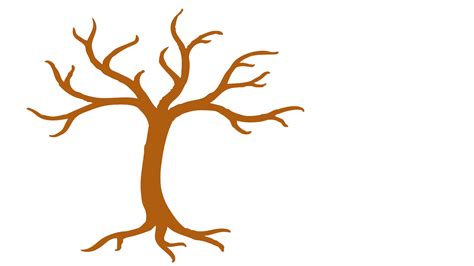 Tree With Branches Clip Art - Cliparts.co