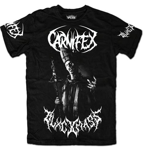 CARNIFEX Announce T-Shirt Collaboration With All Elite Wrestling’s Malakai Black’s Brand ...