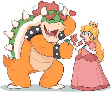 I like to believe she was nice enough to accept it... - ¿Art Blog? | Super mario art, Mario art ...