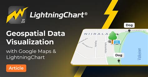 Geospatial data visualization with Google Maps