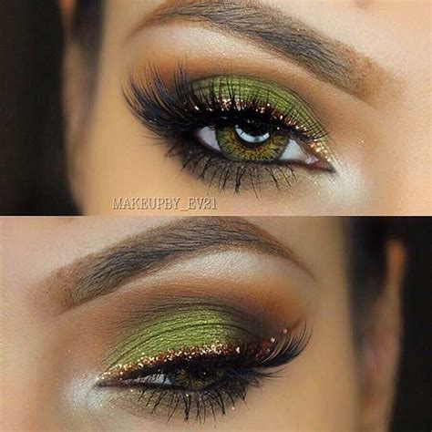 31 Pretty Eye Makeup Looks for Green Eyes - crazyforus