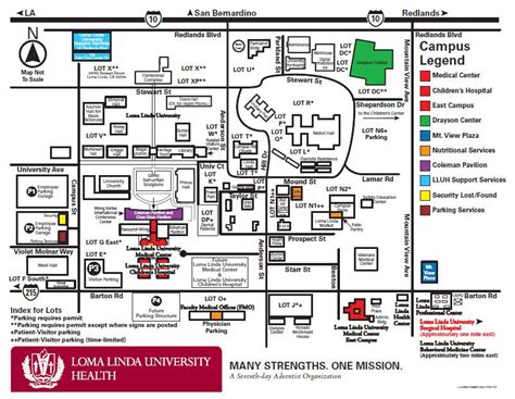 Loma Linda University Campus Map - Draw A Topographic Map