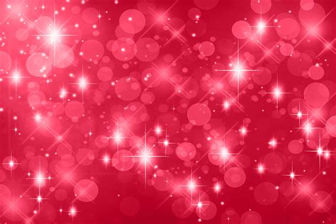 Radical Red Sparkle Bokeh Background Gráfico por Rizwana Khan · Creative Fabrica