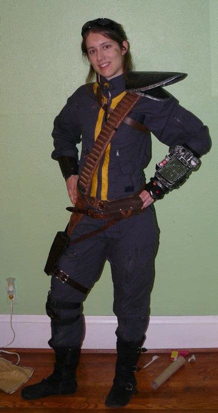 Fallout 3 Armored Vault Suit Cosplay Front by SilverIceDragon1 on DeviantArt