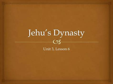 PPT - Jehu’s Dynasty PowerPoint Presentation, free download - ID:3067019