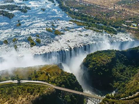 In Victoria Falls, bordering Zambia and Zimbabwe, is Devil’s Pool, a ...