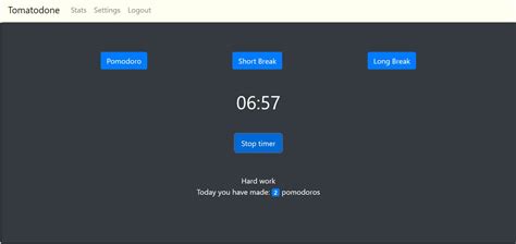 GitHub - Kamilnaja/Pomodoro-Timer: Simple Pomodoro Timer. My ...