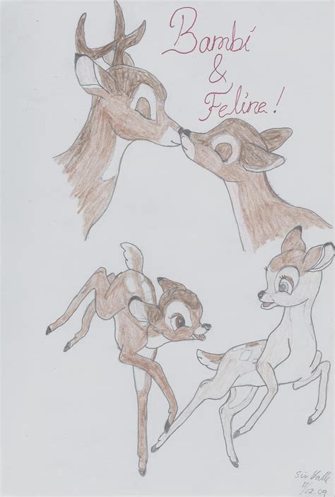 Bambi and Faline by Siriusaya on DeviantArt