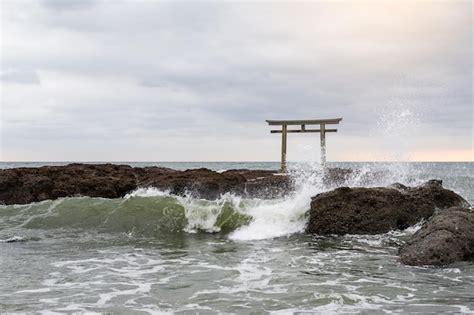 Premium Photo | Japanese Oarai isozaki shrine