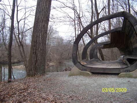 Mounds State Park, an Indiana State Park located near Alexandria ...