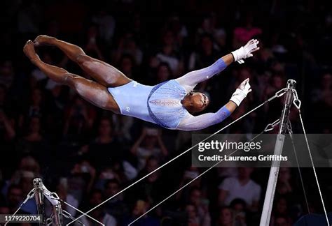 Simone Biles of USA performs on Uneven Bars during Women's... News ...