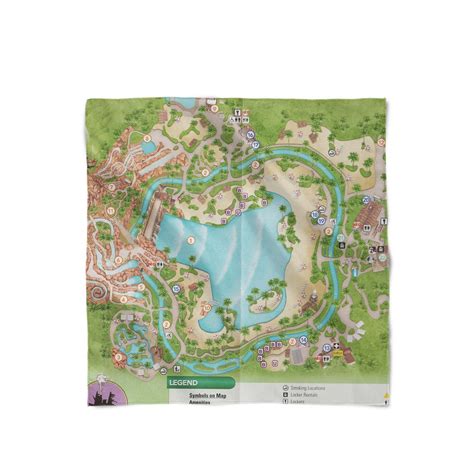 Disney Typhoon Lagoon Map