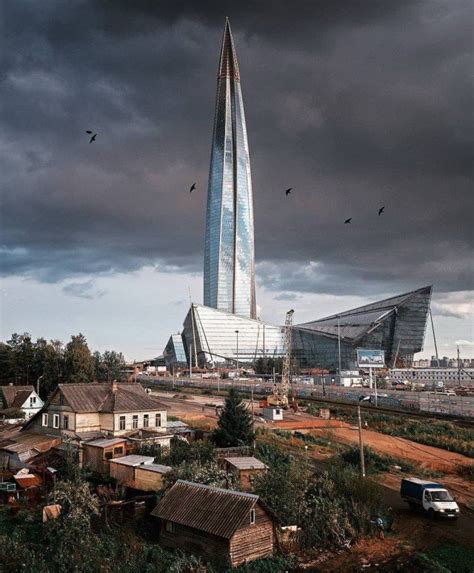 Gazprom headquarters, Russia : r/UrbanHell