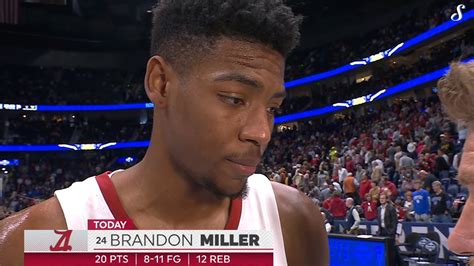 Brandon Miller Goes Off In The Second Half Of The Semifinal Of The SEC Tournament | 20 Pts & 12 ...