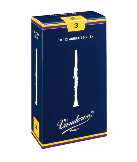 Clarinet Reeds - Vandoren Paris