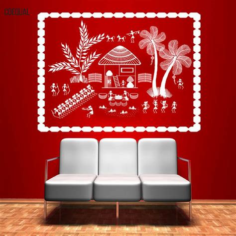 Warli Art Designs For Wall - Download Free Mock-up