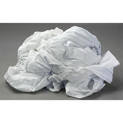 White Cleaning Rags | Made from Sheeting | U.S. Wiping