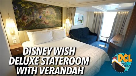 Disney Wish Deluxe Oceanview Stateroom with Verandah Overview - YouTube