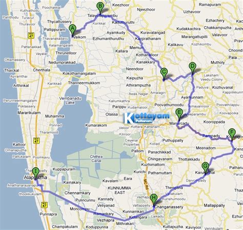 Best Roads in Kottayam