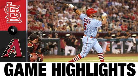 Cardinals vs. D-backs Game Highlights (8/20/22) | MLB Highlights - YouTube