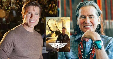 Tom Cruise Opens Up On Working With Val Kilmer In Top Gun: Maverick ...