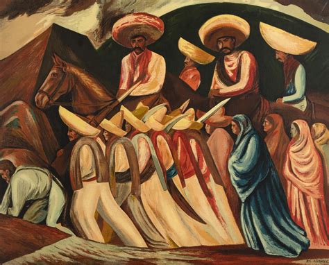 Lot - Jose Clemente Orozco, Zapatistas, ca. 1940