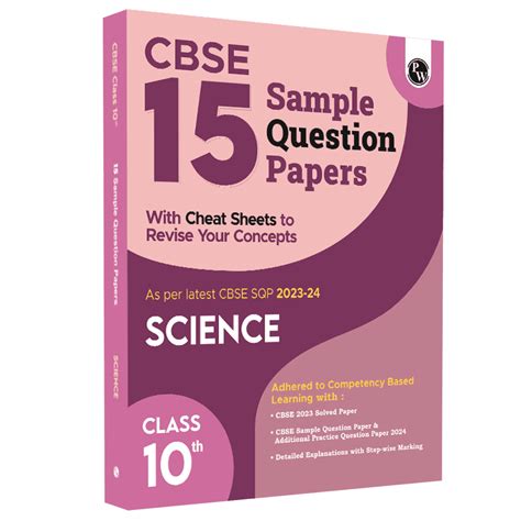 CBSE Class 10 Science Sample Papers 2024 - PYQs, Cheat Sheets - PW Store