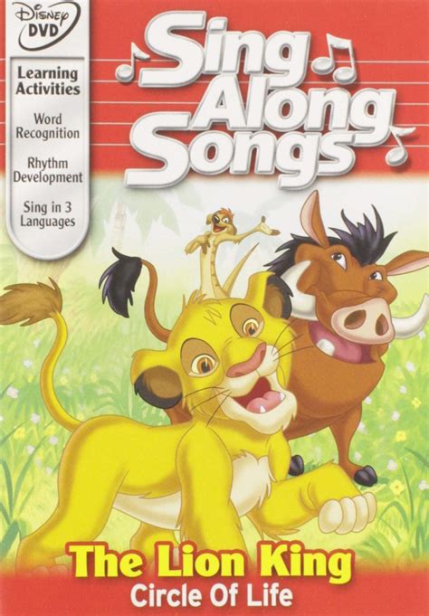 Buy Disney's Sing Along Songs - The Lion King Circle of Life Online at desertcartSINGAPORE